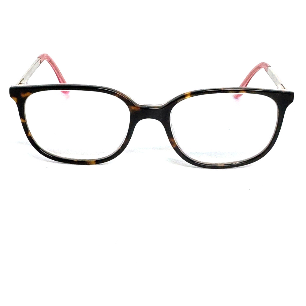 Kate Spade NATALIA H7P Eyeglasses Brown Gold Rectangle Frames 50[]16 140‎ H16349